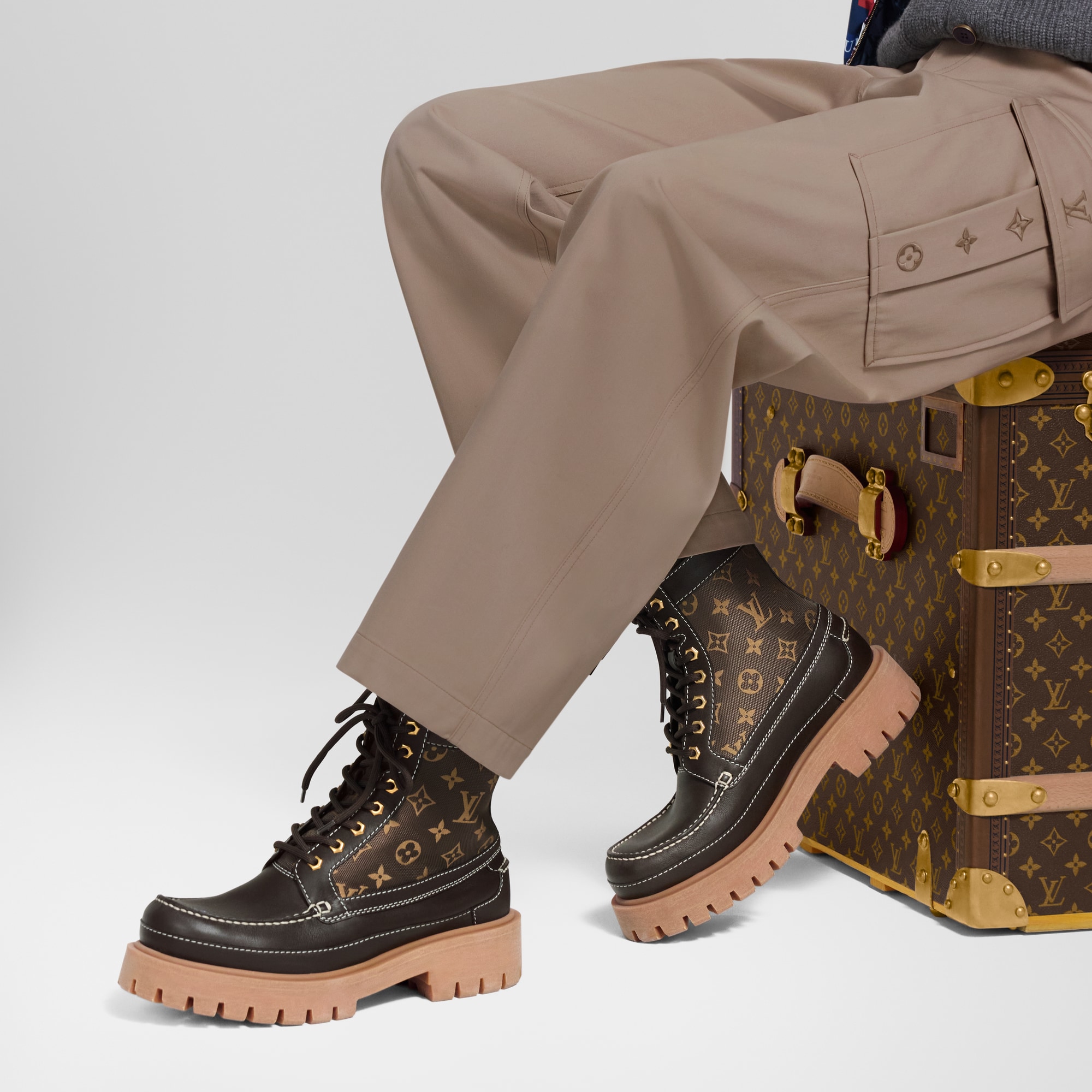 LV Remix Ankle Boots - Luxury Brown | LOUIS VUITTON